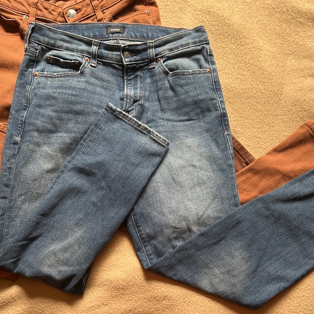 Express Men's Jeans/Chino Bundle - Skinny and Athletic Slim - Picture 5 of 13